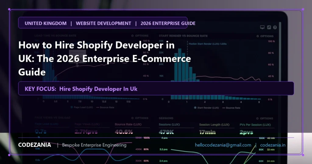 Hire Shopify Developer in UK Solutions by Codezania